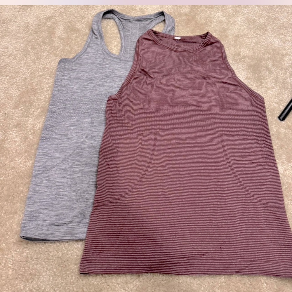 Lululemon tank tops (2)